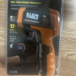 Digital Infrared Thermometer, Dual Laser