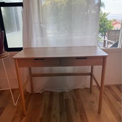 Scandi Desk with Drawers Natural - Room Essentials (Target)