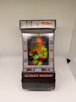 WWE Elite Collection X Street Fighter Series #1 Ultimate Warriors As Blanka (Green)