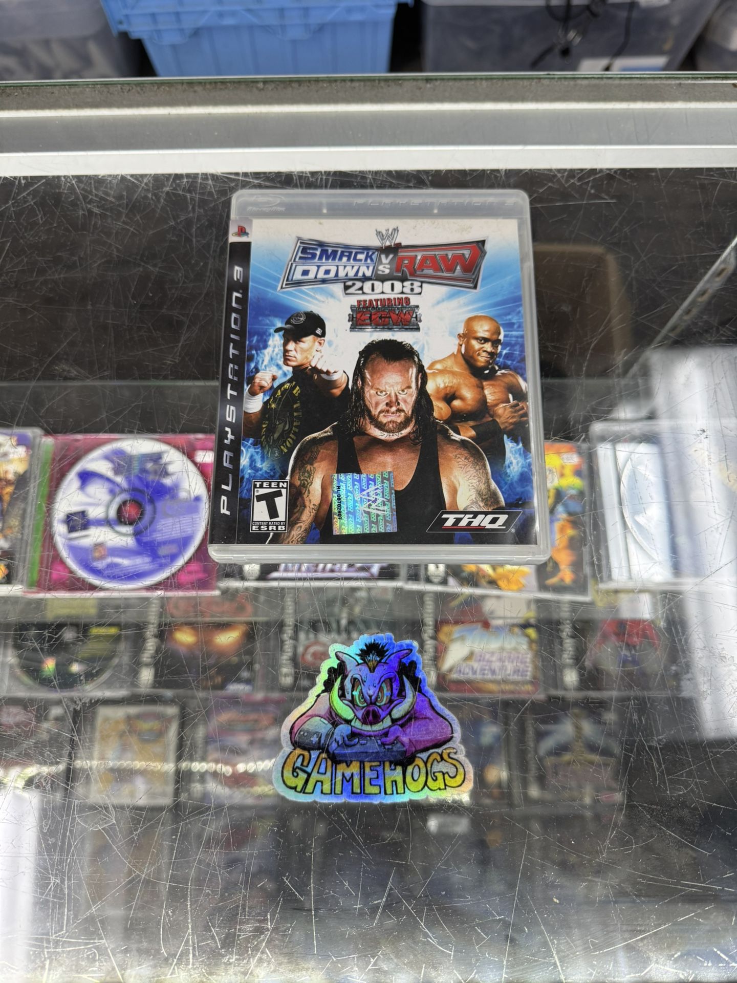 Smack Down Vs Raw 2008 PS3 $30 Gamehogs 11am-7pm