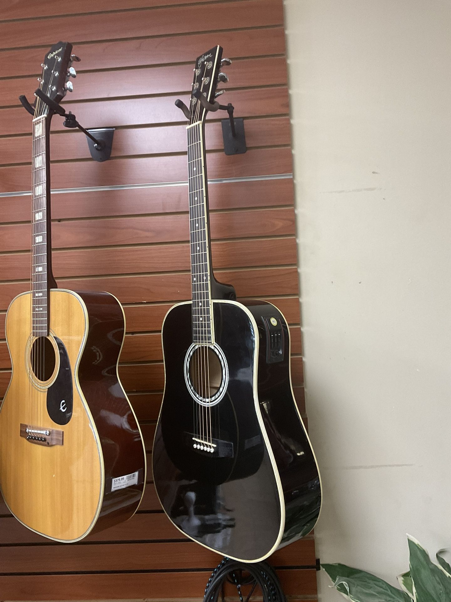 Left Handed Acoustic Electric Guitar