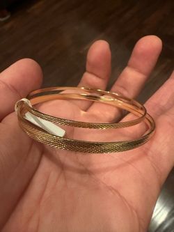 Gold Plated Bracelets (3 Pack)