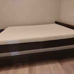 Mattress,  box, and  frame