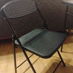 Black Foldable Chairs