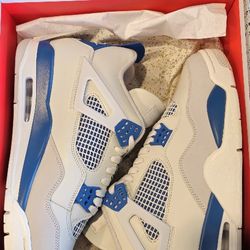 Military Blue Jordan 4s
