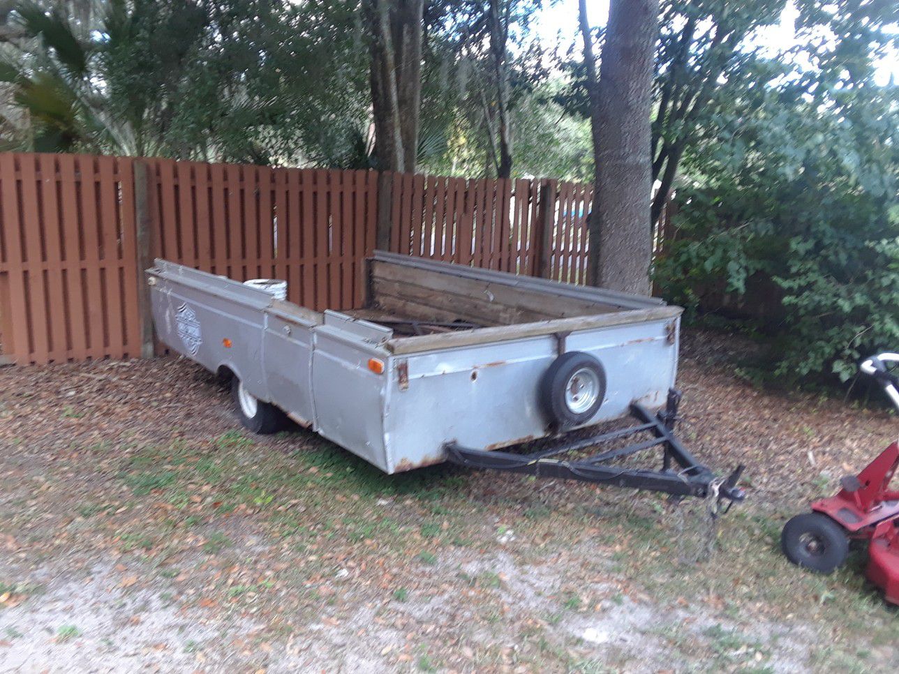 Old camper frame/trailer
