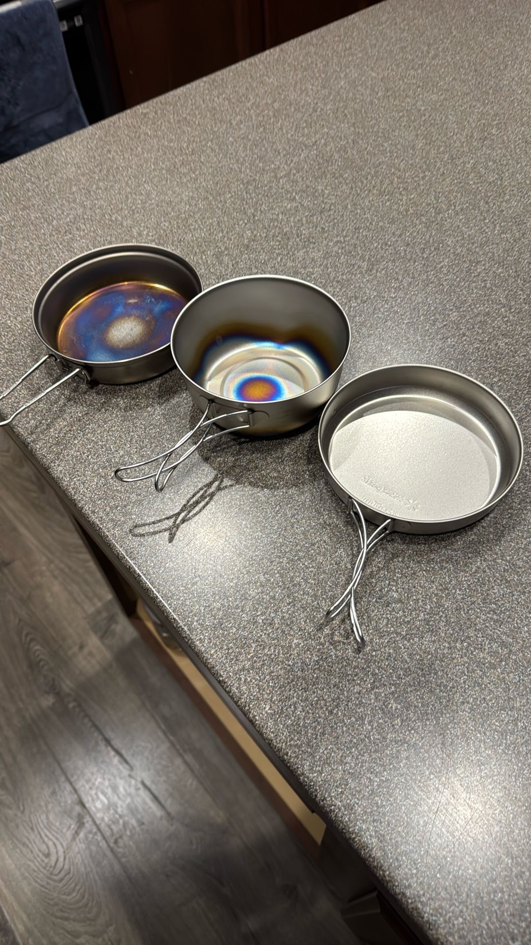 Camping Titanium Pots & Pans