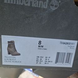 Womens Timberland Boots Size 8