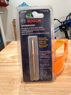 Bosch PA1202 WoodRazor Carbide Planer Blades