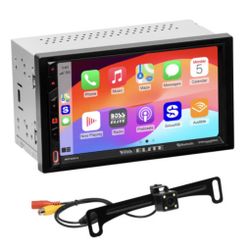 Boss Elite  BE7ACP.XC 2-DIN 7" Digital Multimedia Receiver w/ Wired Apple CarPlay and Android Auto™, Bluetooth®, SiriusXM-Ready® and Built-In DSP with
