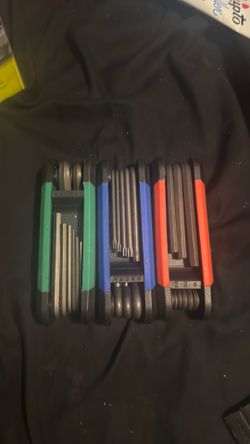 Husky folding hex key set