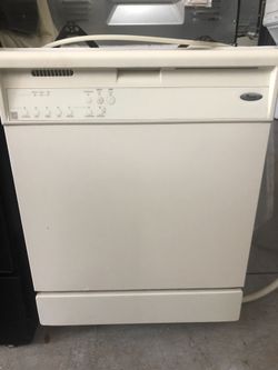 Beige dishwasher
