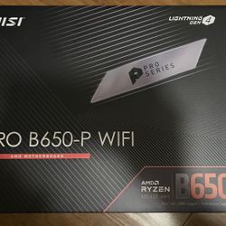 MSI PRO B650-P Wifi Motherboard