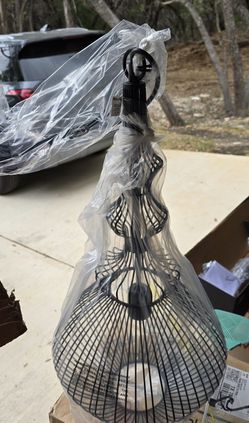 NEW Black Pendant Light Fixture