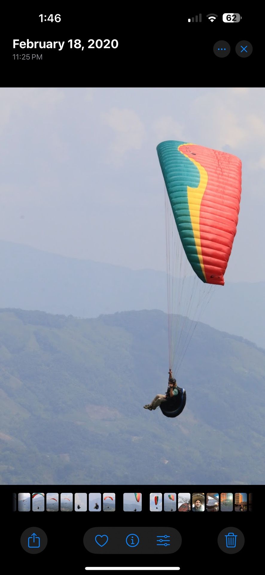 2016 Atmus Sol M Paraglider, Backpack Harness, And Never Deployed Parachute