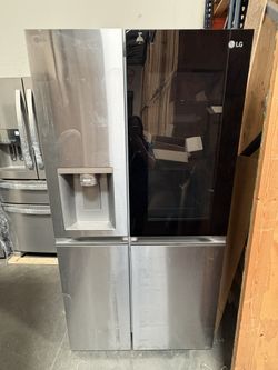 LG SIDE-by-SIDE InstaView Fridge