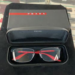 Prada glasses w/ case and box