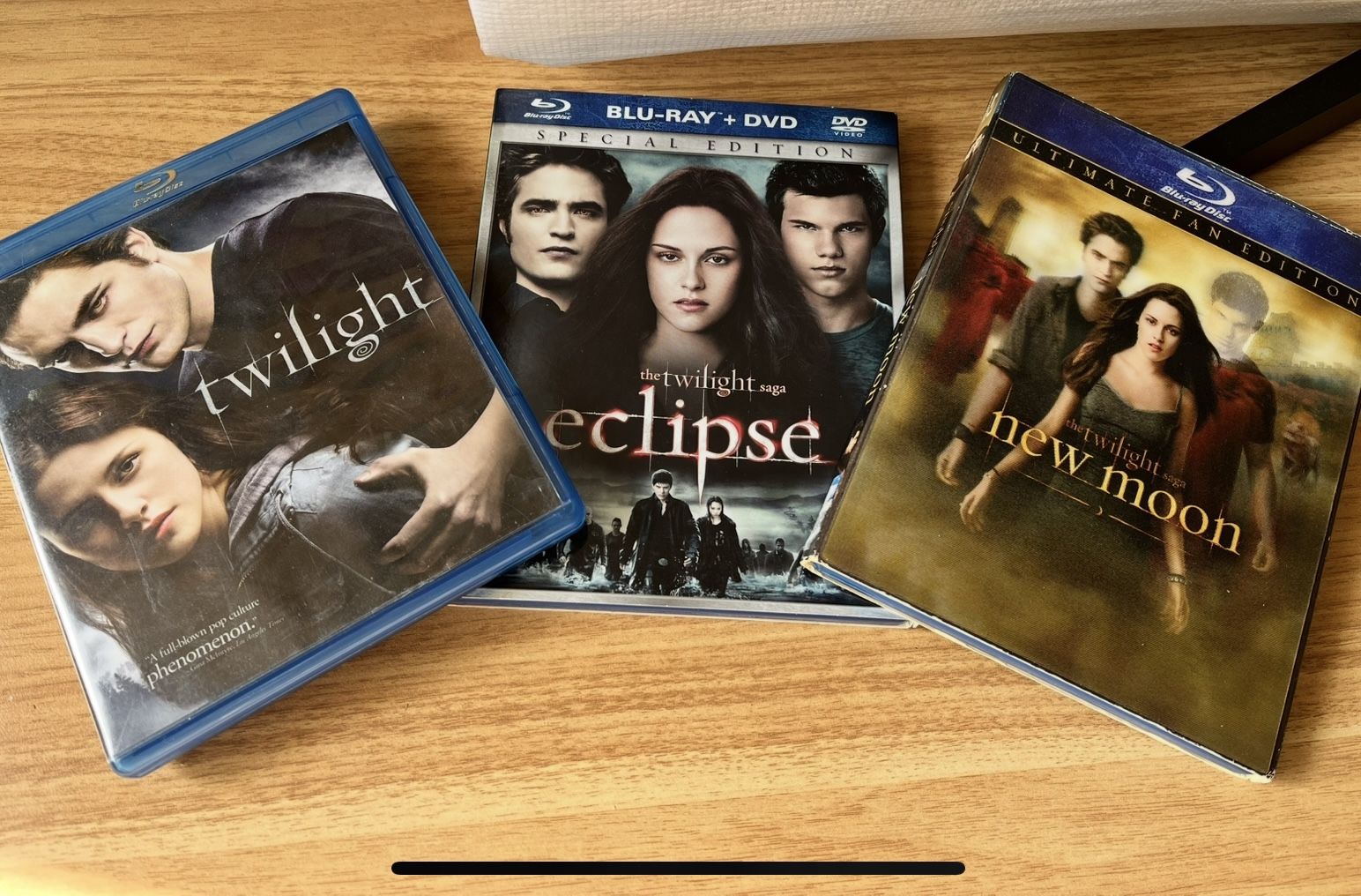 Twilight Saga on Blu-ray