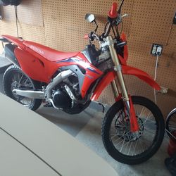 2021 honda crf 450rl like new
