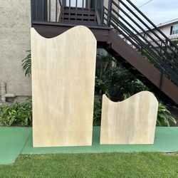Wave Backdrop 6ft And 3ft Tall