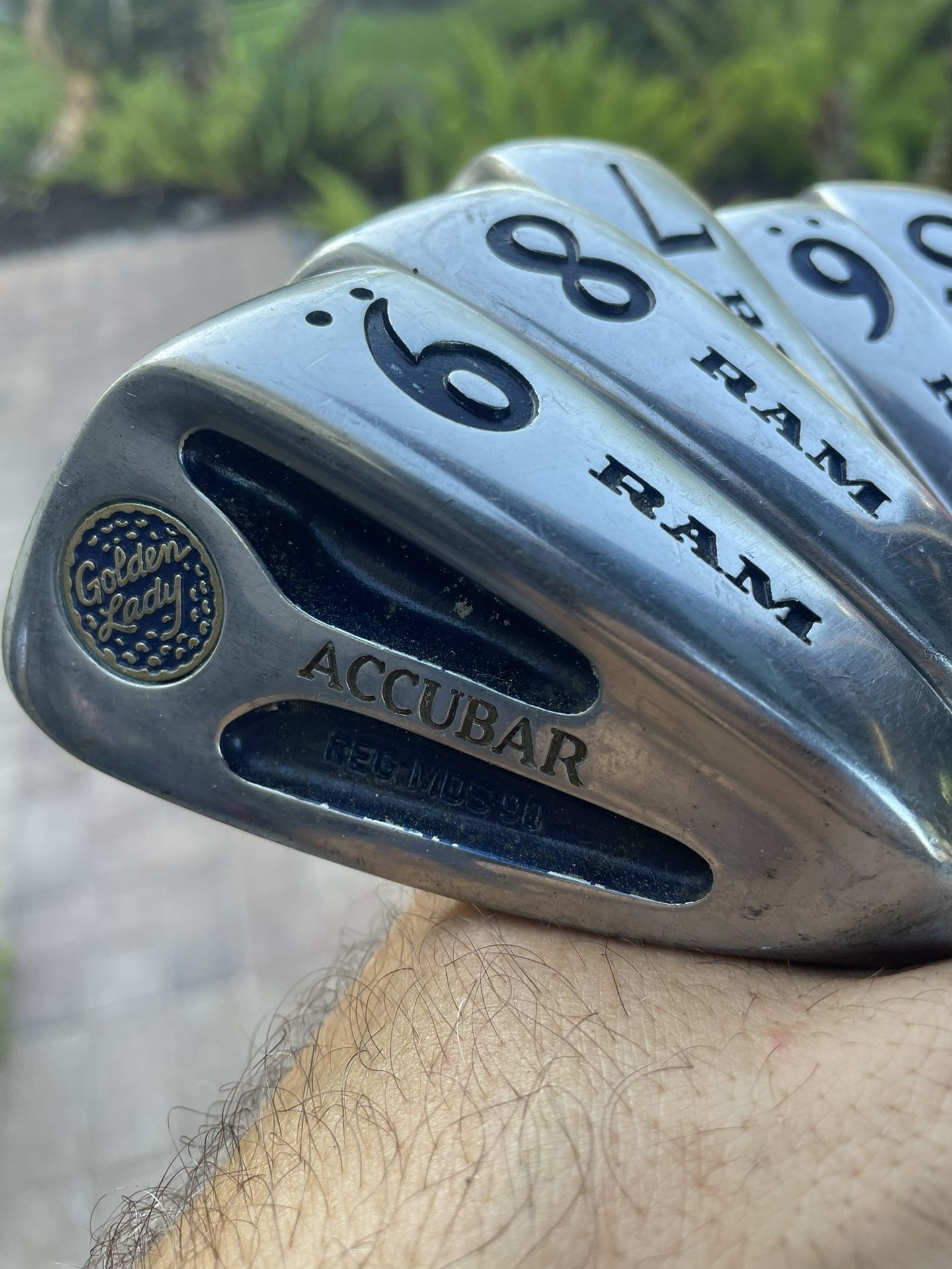 Ram Golden Lady Accubar Womans Irons 7 Pc Set In right handed