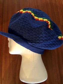 Blue Rasta/Tam Hat