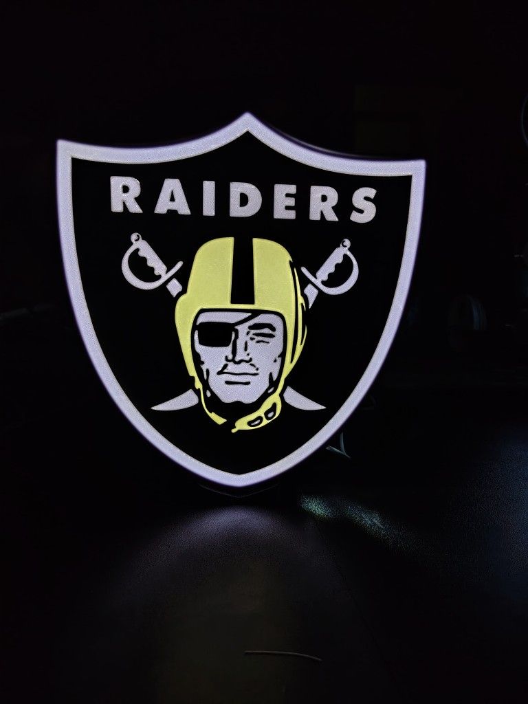 New Raiders Light Box 