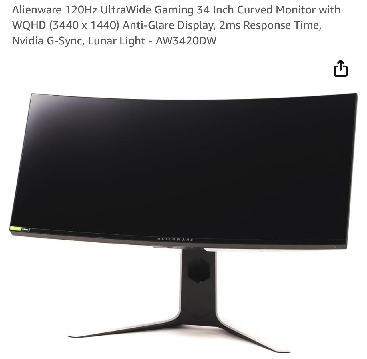 Alienware Ultrwide Monitor