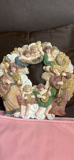 Ceramic Christmas Wreath 