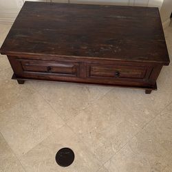 4 Drew’s coffee table solid wood