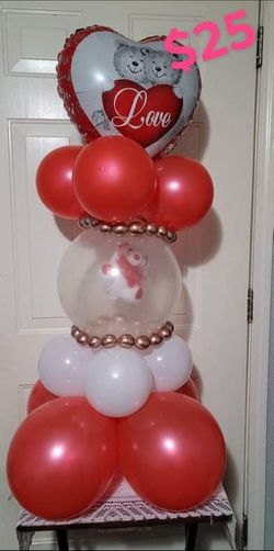 Valentine's Day Balloon Bouquets And Arrangements 