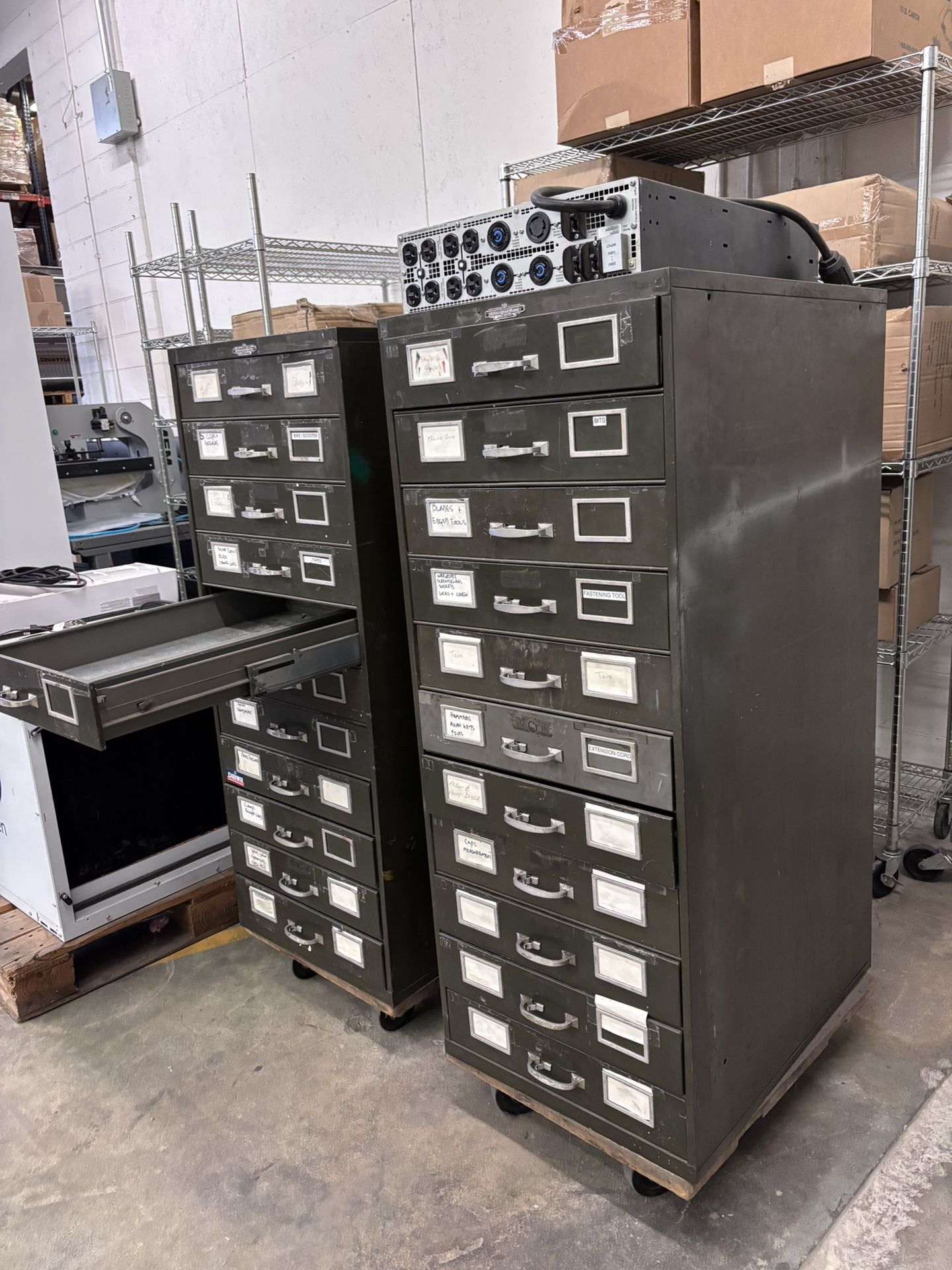 Vintage Remington Rand File Cabinet