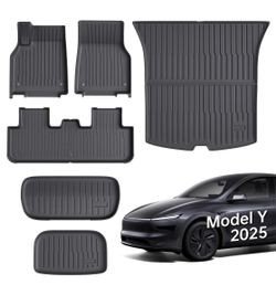 Floor Mats Fit for Model Y 2026-2025 Juniper 5-Seat #2033X BY