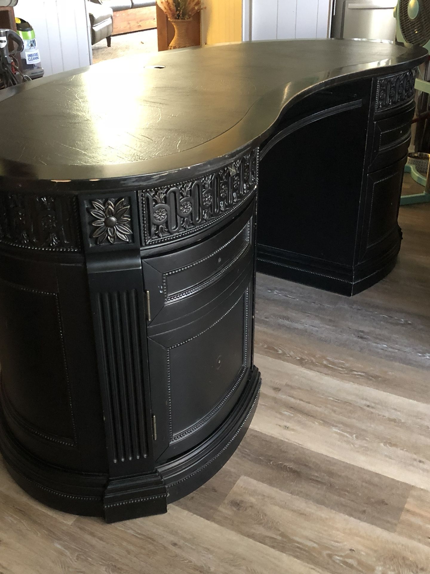 Large Desk, Solid Wood