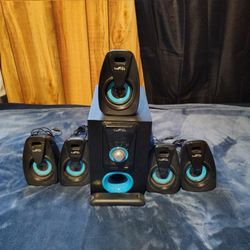 5.5 Surround Sound System With Subwoofer