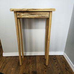 Oak End Table