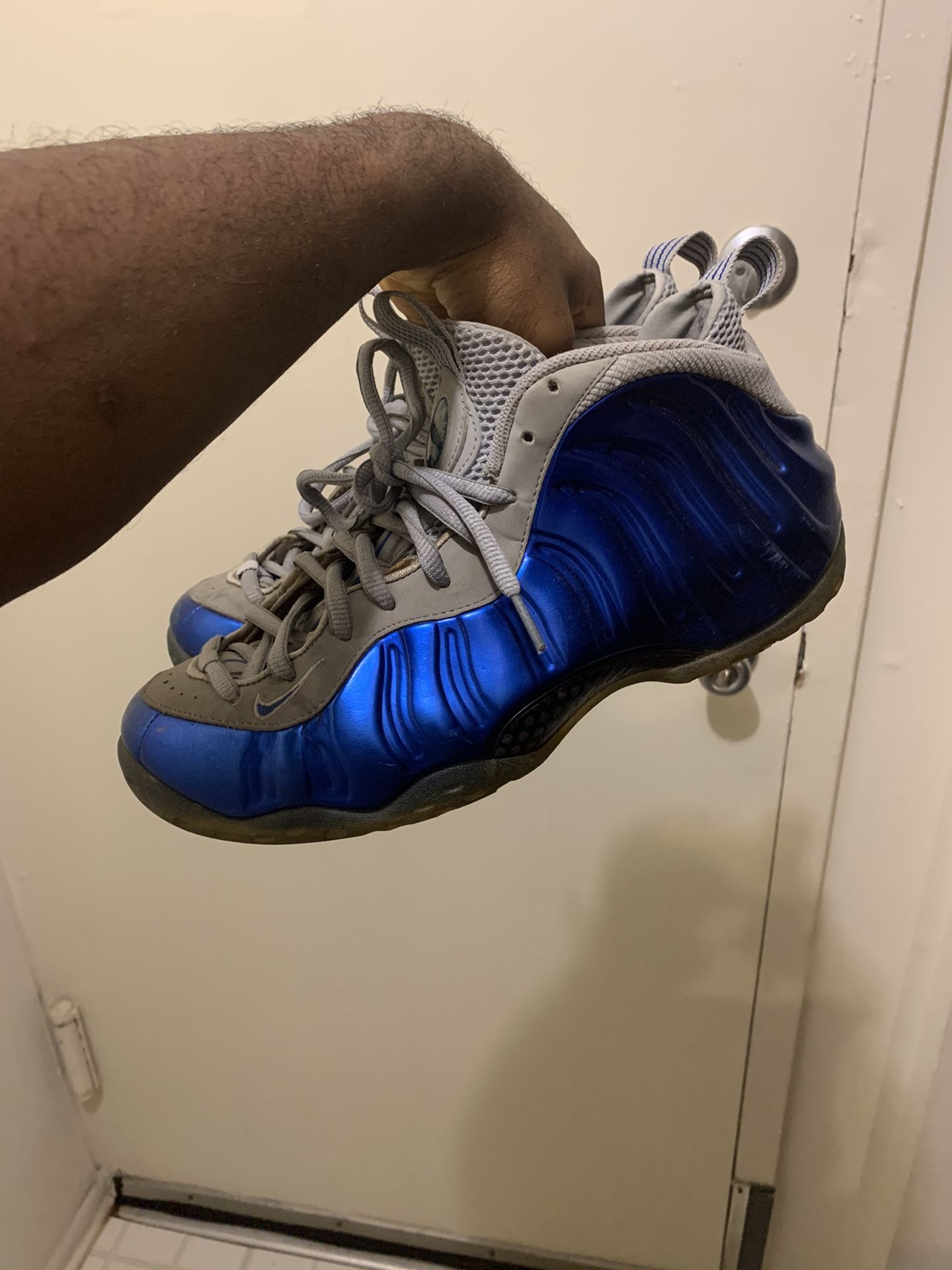 Nike Foamposites Sport Royals and Pine Greens