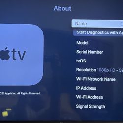Apple TV 4th Gen. Siri Remote 64GB
