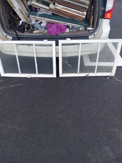 Old Wood 3 Lite Windows 