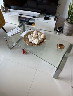 Glass table