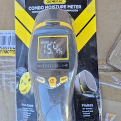 General Tools MM8 Professional Digital Pinless Moisture Meter