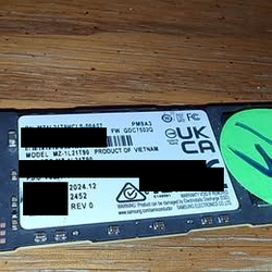 Samsung PM9A3 1.92TB NVMe Enterprise SSD