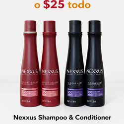 Nexxus shampoo and conditioner