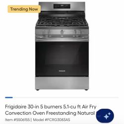 Brand New Frigidaire Gas Stove And Oven