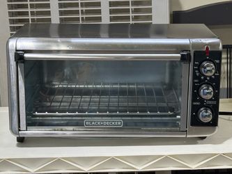 Black and decker toaster oven - large