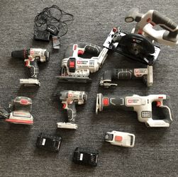 Porter Cable 8 Piece 20v