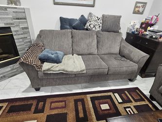 Two 3 Seater Sofas