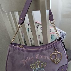 Juicy Couture Lavendar Kingdom Shoulder Bag