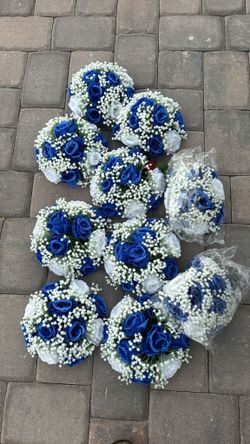 Blue/white Flowers