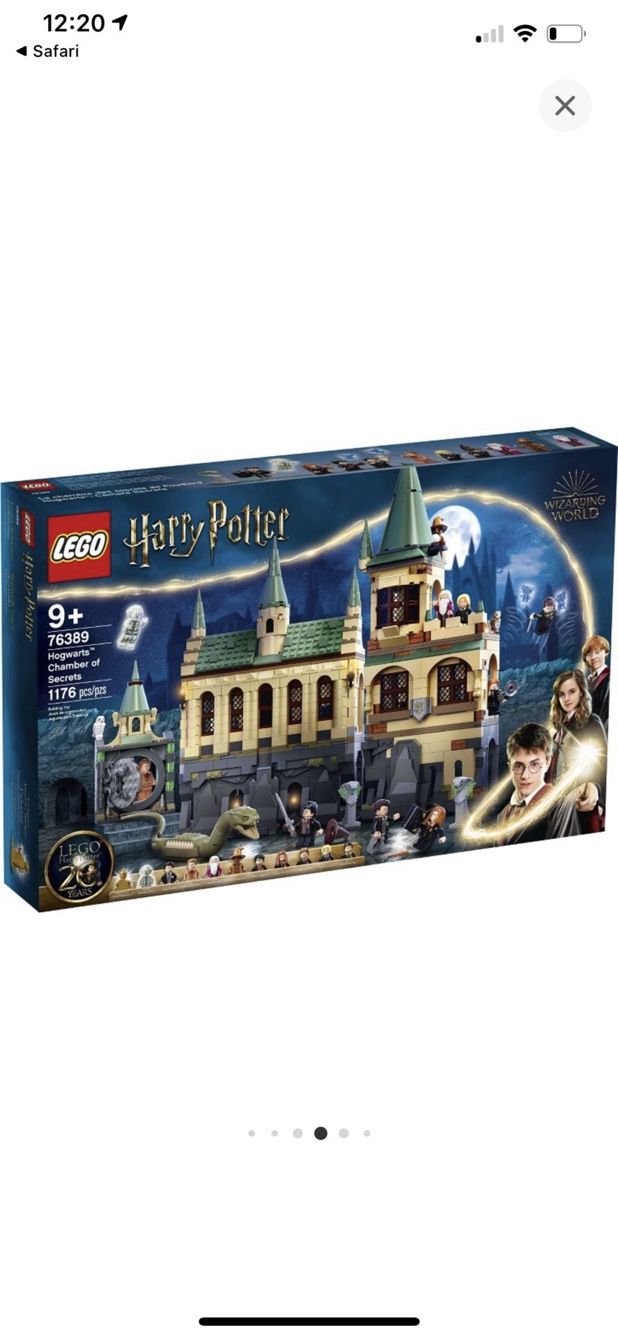 harry potter chamber of secrets lego